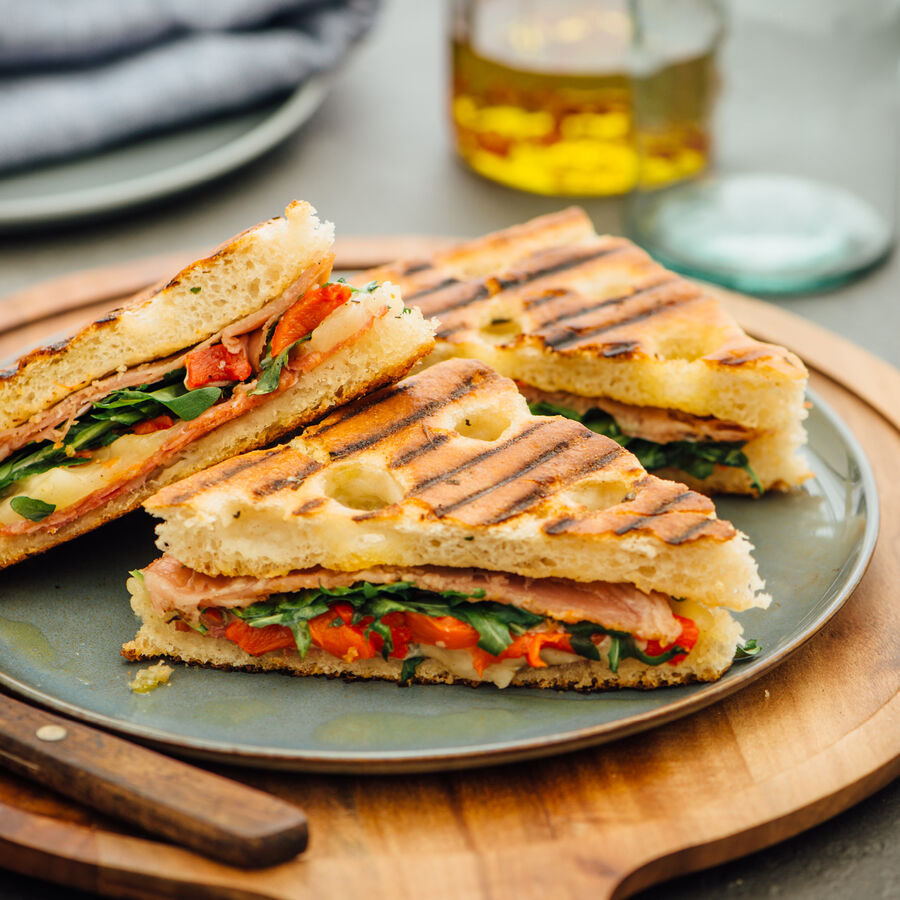 Ligurisches Focaccia Panini