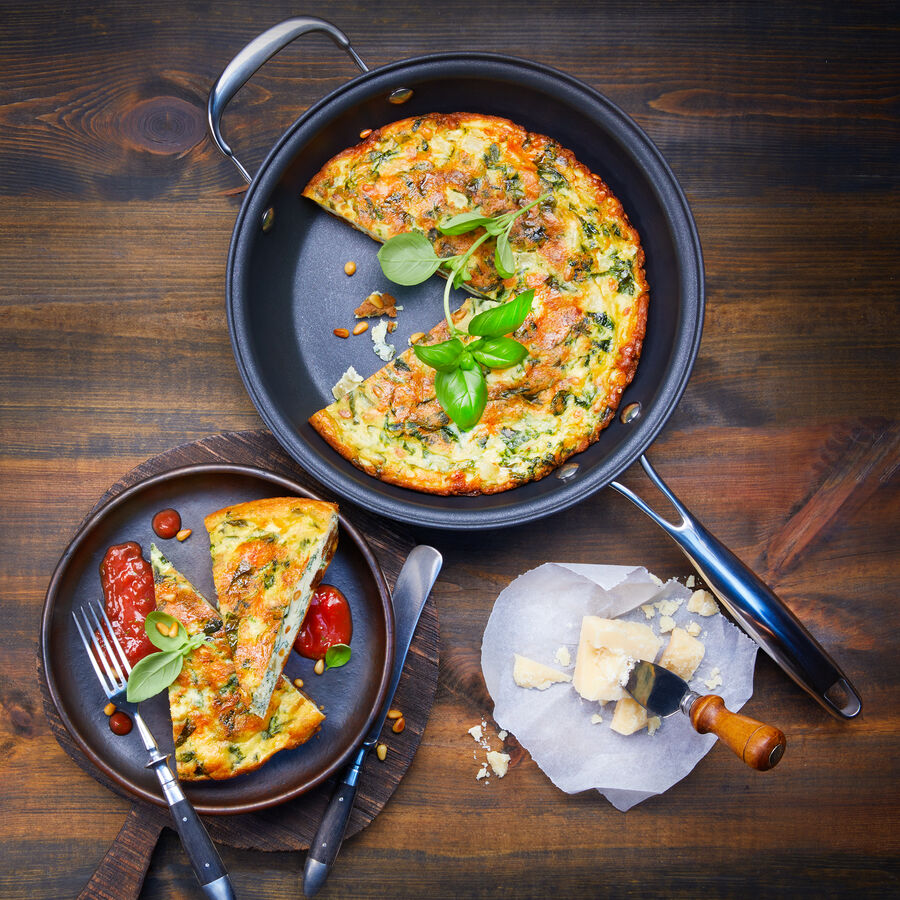 Mangold-Parmesan-Frittata Rezept | Hagen Grote Shop