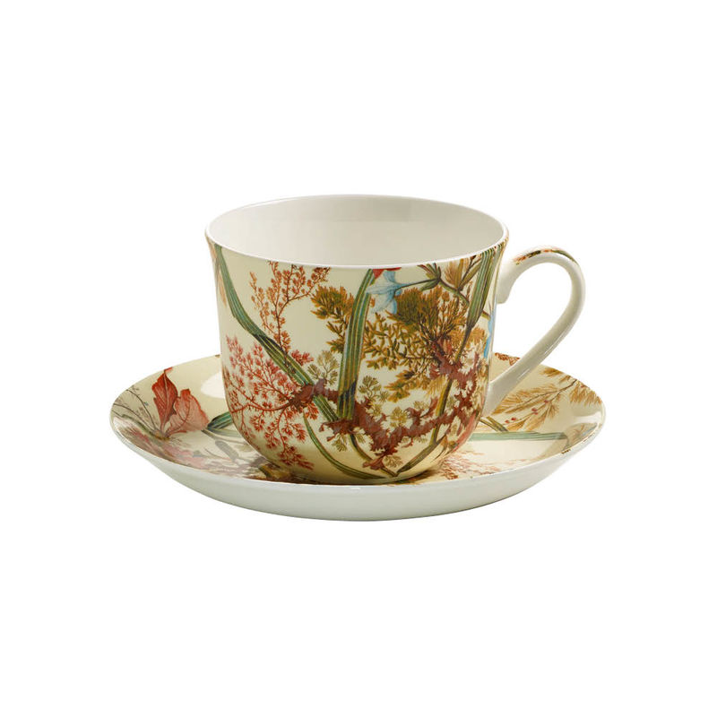 Mix & Match-Tassen mit floralen Illustrationen aus dem 18. Jahrhundert