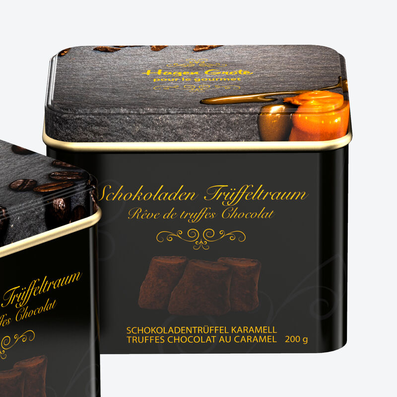 Natürlich aromatisierter Schokoladentrüffel Karamell - zu jeder Jahreszeit ein Hochgenuss