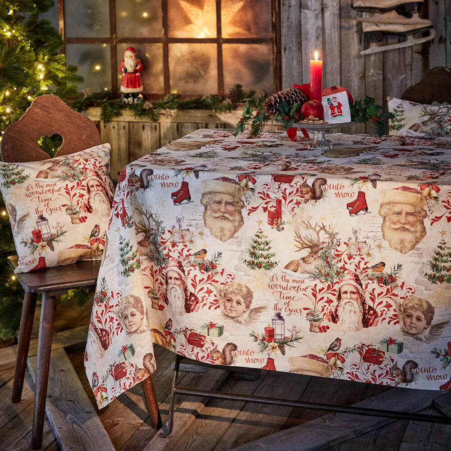 Nostalgische Winterwelt-Tischdecke - Julia Grote Shop