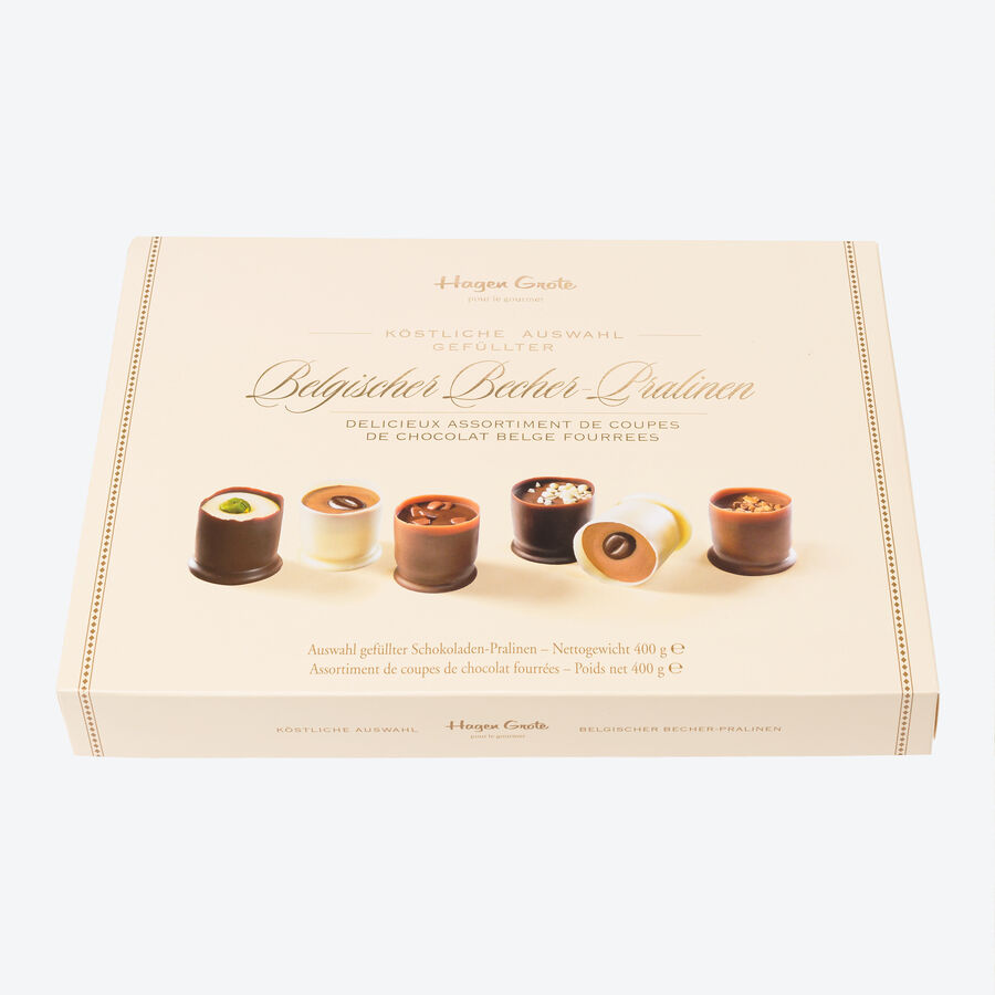 Original belgische Becher Pralinen