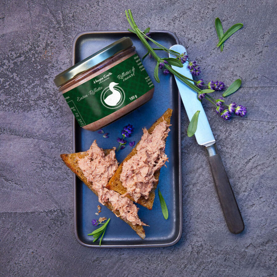 Original franzsische Entenrillette