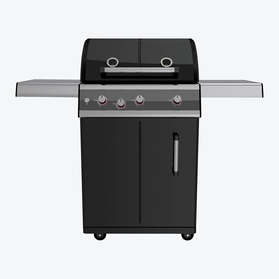 Patentierter BBQ Gasgrill: Outdoor-Profikche im XL-Format