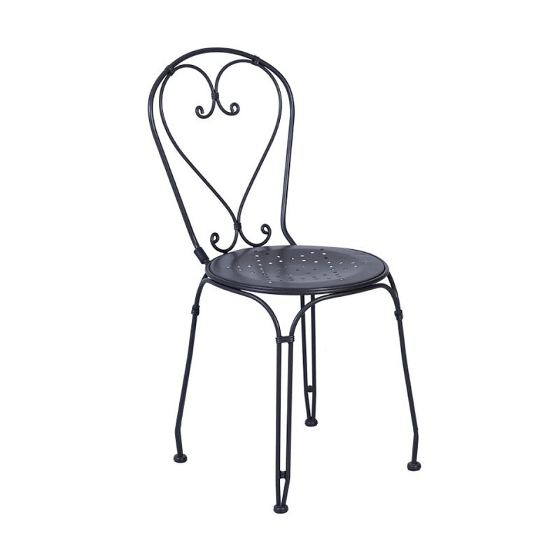 Romantisch verspielter Gartenstuhl aus massivem Eisen Julia Grote Shop