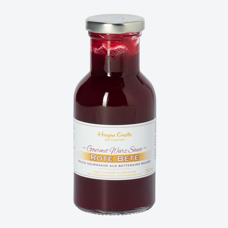 Rote Beete Gourmet Würz-Sauce für Raclette und Fondue: Spitzenqualität, rein natürliche Zutaten