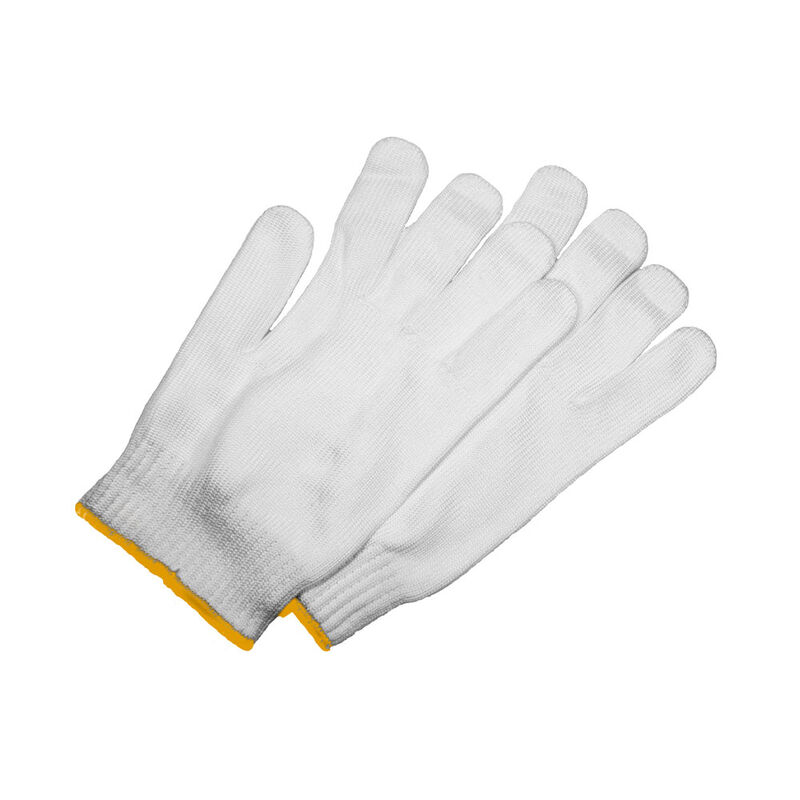 Saubere Hände ohne Anhaftungen dank elastischer Teighandschuhe
