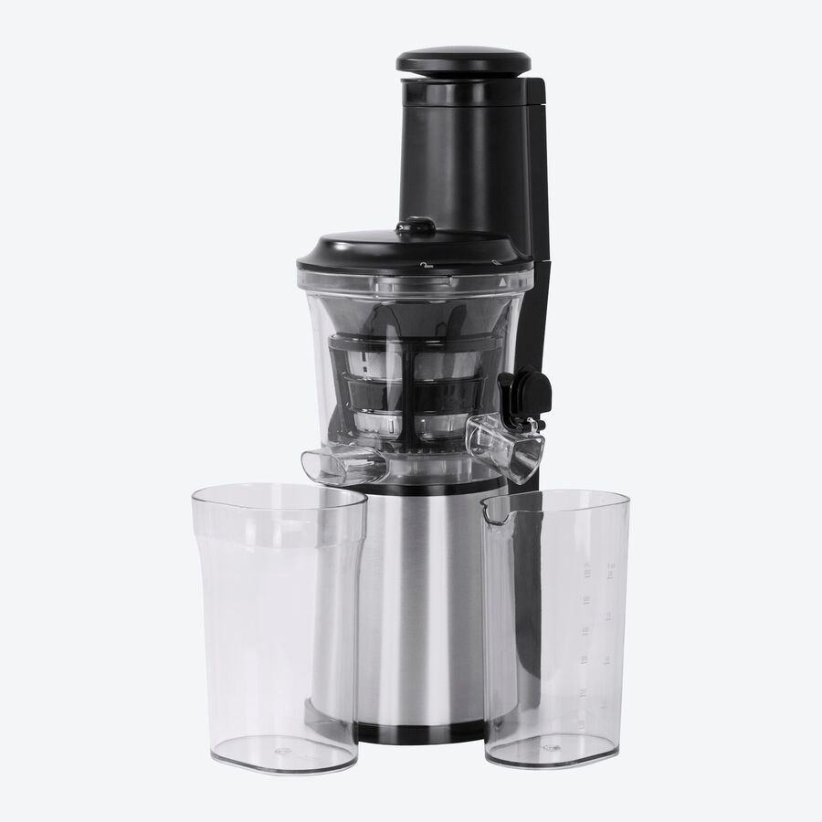 Slow Juicer: Schonende Kaltpressung erhlt Vitamine, Antioxidantien, Aromen