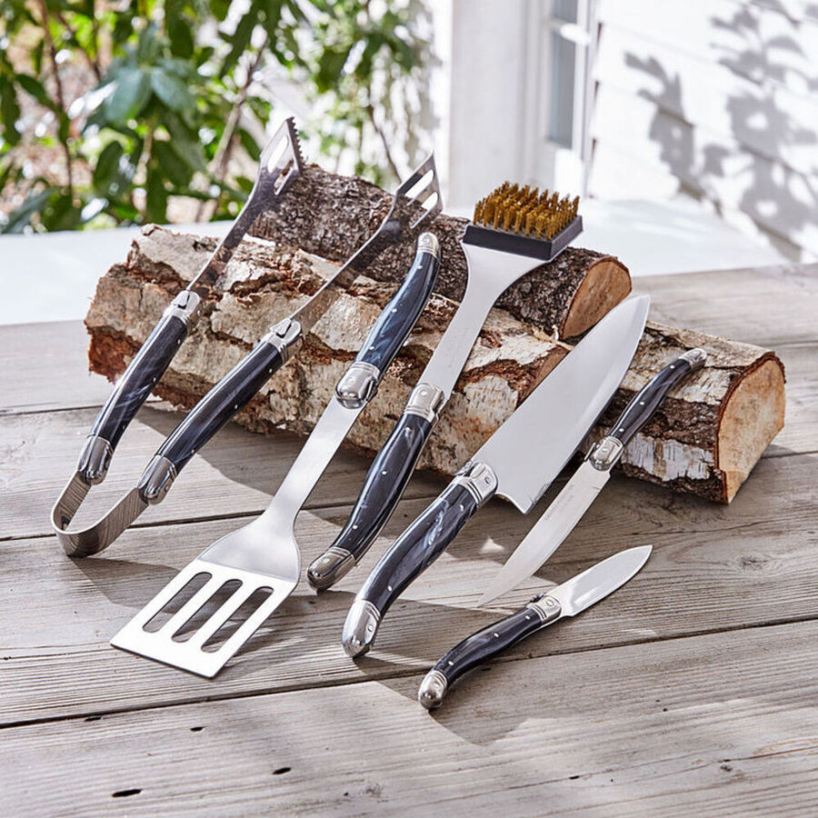 Stilvoll: Klassisches Laguiole-Grillbesteck