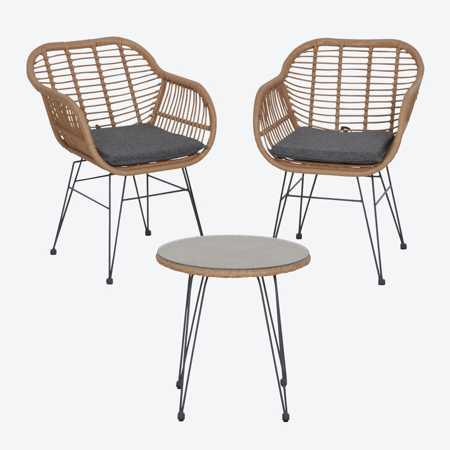 Stylisches GartenmöbelSet aus wetterfestem Material Julia Grote Shop