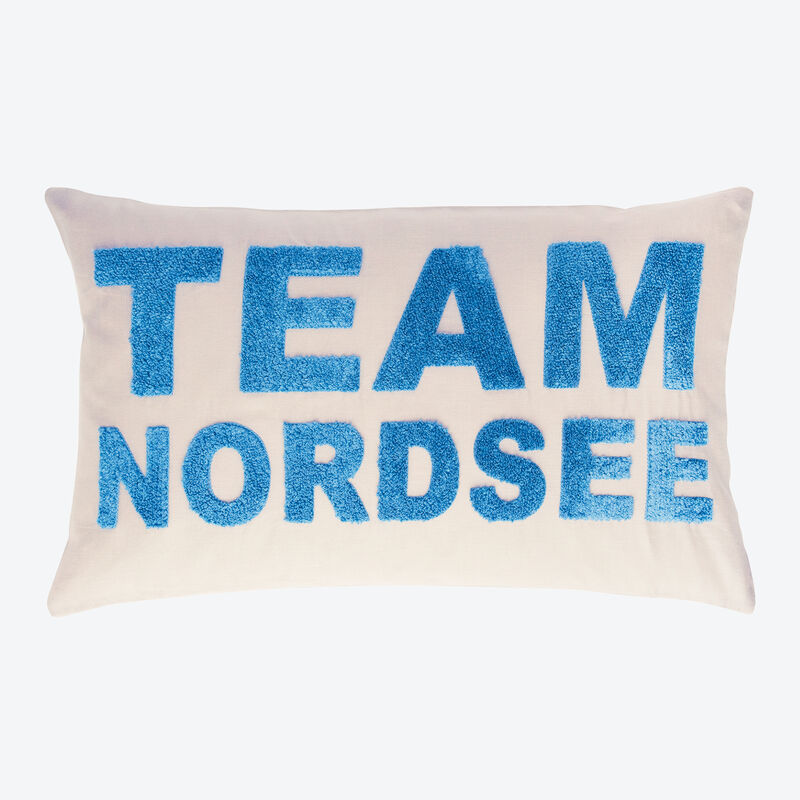 Team Nordsee Maritime Kissenhlle, Kissenbezug, Landhausstil Kissen fr Nordsee-Fans