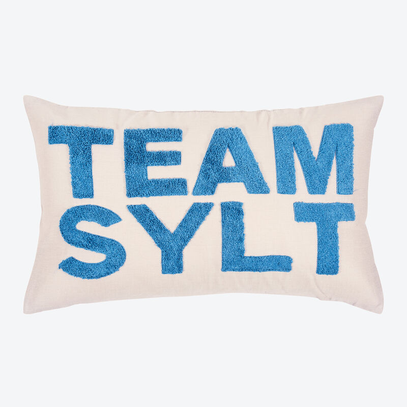 Team Sylt Maritime Kissenhlle, Kissenbezug, Landhausstil Kissen fr Sylt-Fans