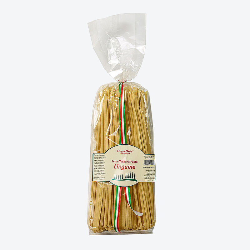 Traditionelle Toskana-Pasta: Linguine,  Bronze, Bronzepasta