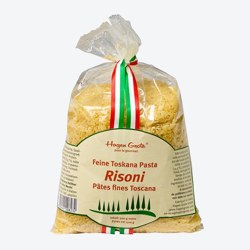 Traditionelle Toskana-Pasta: Risoni