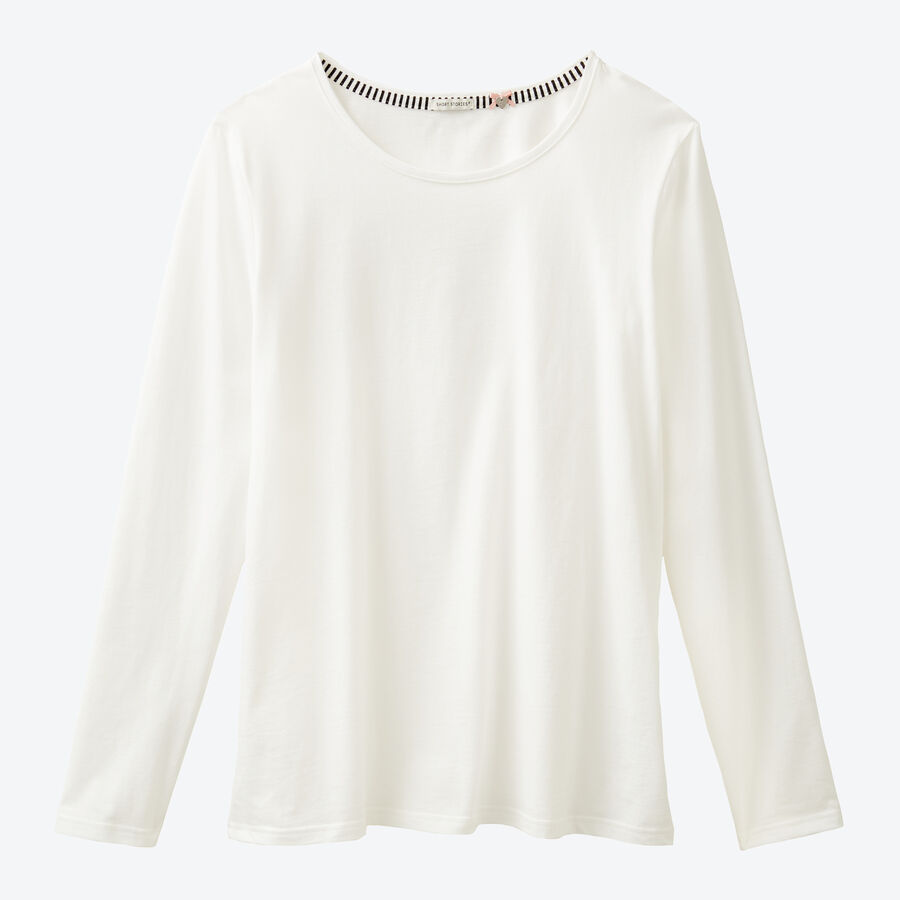 Unifarbenes Schlafshirt zum Kombinieren