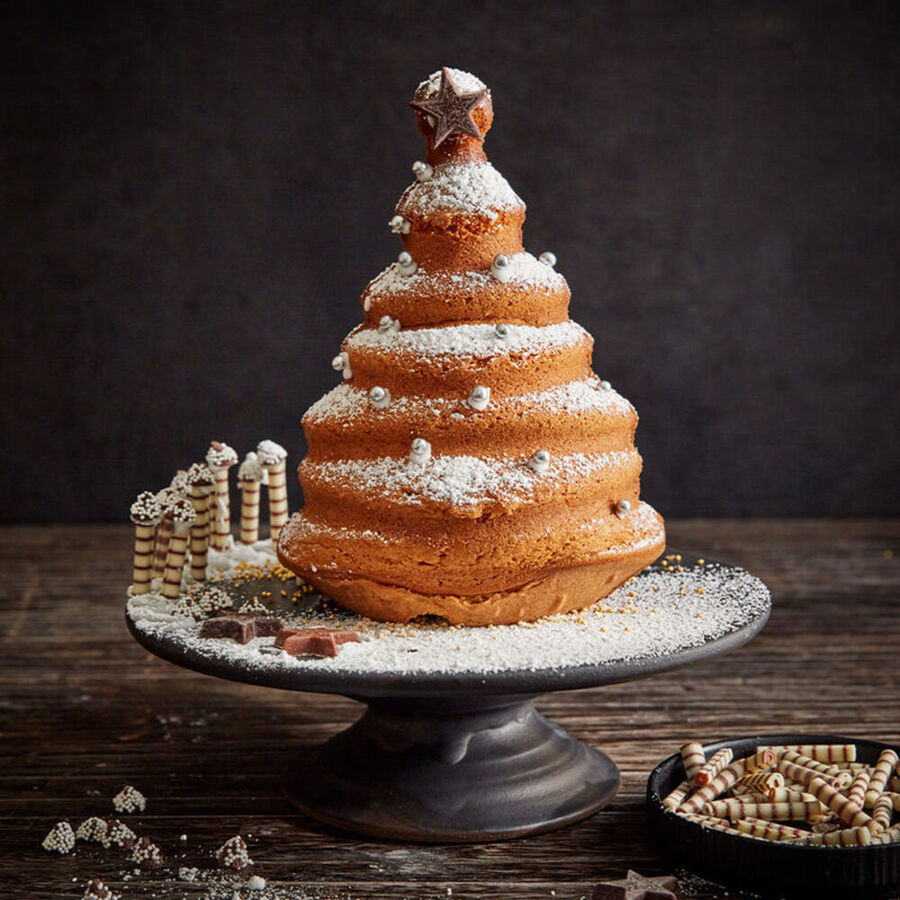 Weihnachtsfiguren selbst backen in auslaufsicheren, nicht haftenden Karbonstahl-Formen