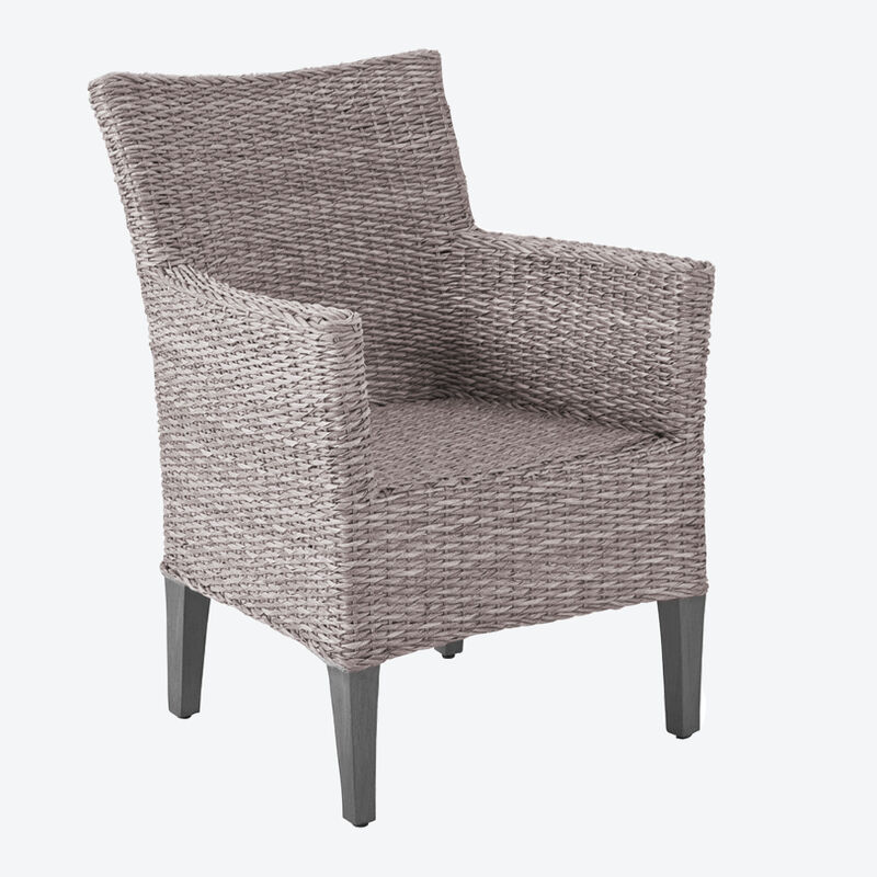 Wetterfester Design-Sessel aus innovativem Materialmix, Gartenmbel, Balkonmbel, Gartensitzgruppe
