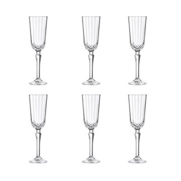 Produktbild fr ' Champagnerflte-Kristallglser im Art Deco Design'