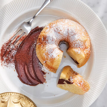 Produktbild fr '  Feiner Marmorkuchen in den Mini-Spiralblten-Backformen'