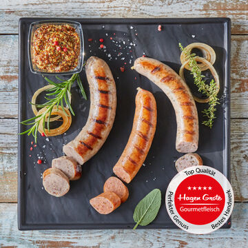 Produktbild f�r ' Hocharomatische Premium-Grill-Bratw�rste in drei Sorten'