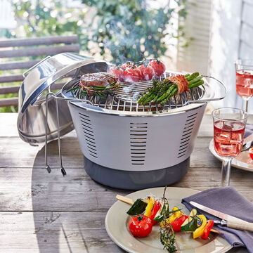Produktbild fr '  Holzkohle Tischgrill erreicht 250 C in 5 Minuten'
