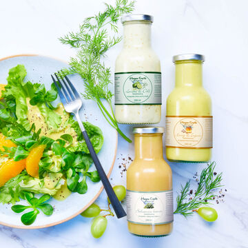 Produktbild fr '3-tlg. Set Premium-Salatdressings: Vollmundig, cremig, hocharomatisch'