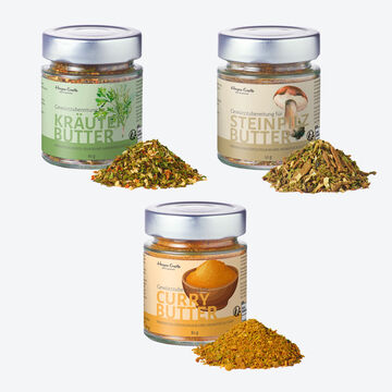 Produktbild fr '3-tlg. Set: Wrzmischungen fr Kruterbutter, cremige Dips, Saucen, Suppen'