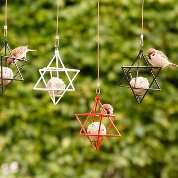 Meisenkn�del-Halter: Dekorativer Sitz- und Futterplatz f�r V�gel