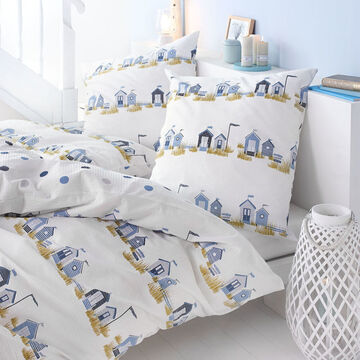 Strandhaus-Motiv: F�r warme Sommern�chte - Federleichte Mako-Seersucker-Bettw�sche