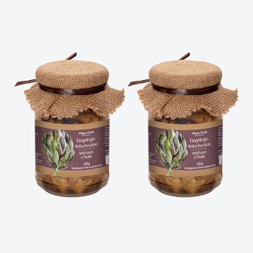 Produktbild fr 'Antipasti fr Gourmets: Violette gegrillte Artischocken aus Sizilien'