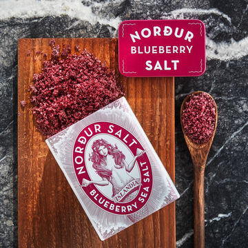 Produktbild f�r 'Arktisches Meersalz aus Island - mit wilder Blaubeere, 100 g'