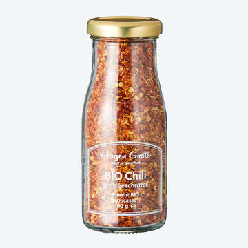 Produktbild fr 'BIO Chili, grob geschrotet'