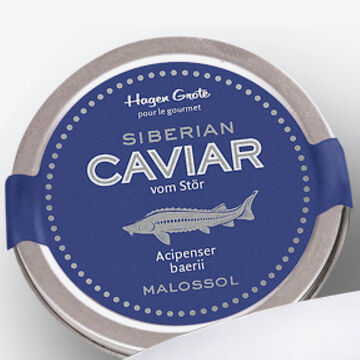 Produktbild f�r 'Baaikal-Kaviar vom sibirischen St�r (Acipenser Baerii) 30 g'