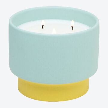 Produktbild fr 'Blumig frische Color-Block-Duftkerze'