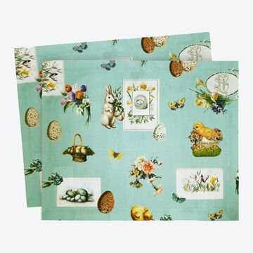 Produktbild f�r 'Bunte Oster-Tischsets mit nostalgischen Fr�hlings-Sujets'