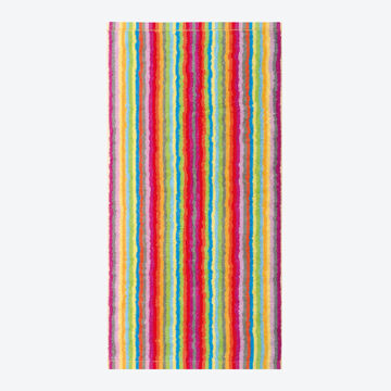 Produktbild f�r 'Caw� Bunte Handt�cher - Waschhandschuh gestreift'