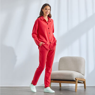 Produktbild fr 'Damen-Hausanzug - weiche Fleece-Qualitt'
