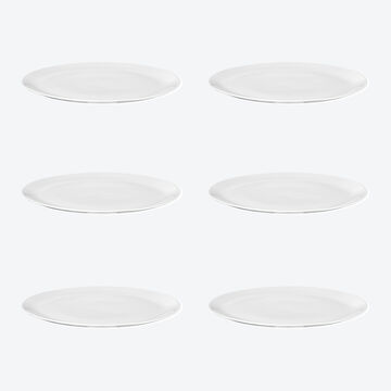 Produktbild fr 'Dessertteller: Zeitlos schnes Fine Bone China Geschirr in strahlendem Wei'