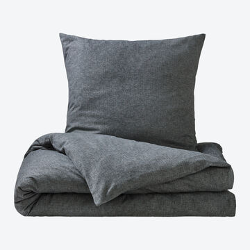 Produktbild f�r 'Elegante Flanell-Bettw�sche mit gewebtem Fischgr�t-Muster, Bettbezug, Bettlaken, Kissenbezug, Bettzeug,'