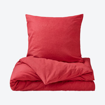 Produktbild f�r 'Elegante Flanell-Bettw�sche mit gewebtem Fischgr�t-Muster, Bettbezug, Bettlaken, Kissenbezug, Bettzeug,'