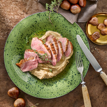 Produktbild f�r 'Entenbrust auf Maronenp�ree'