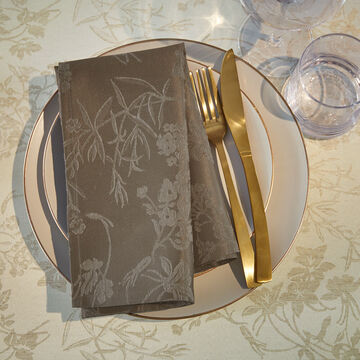 Produktbild f�r 'Florale Jacquard-Servietten'
