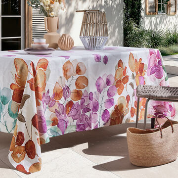 Produktbild fr 'Florale Leinentischdecke aus Italien'