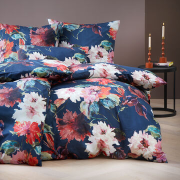 Produktbild f�r 'Florale Satin-Bettw�sche aus Bio-Baumwolle'
