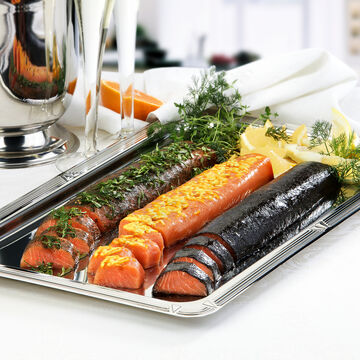 Produktbild fr 'Gerucherte Zitronen-Lachs-Rckenfilets'
