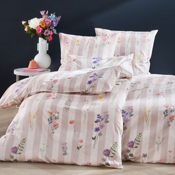 Produktbild f�r 'Gestreifte Bettw�sche, Komfort-Satin, 2 Gr��en'