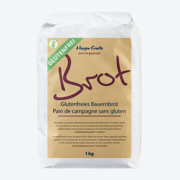 Produktbild fr 'Glutenfreies Bauernbrot - Backmischung 1 kg'