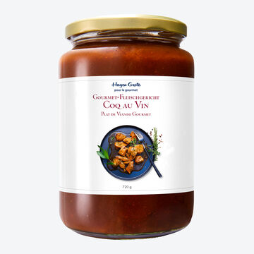 Produktbild fr 'Gourmet-Klassiker im Glas: Coq au Vin minutenschnell zubereiten'