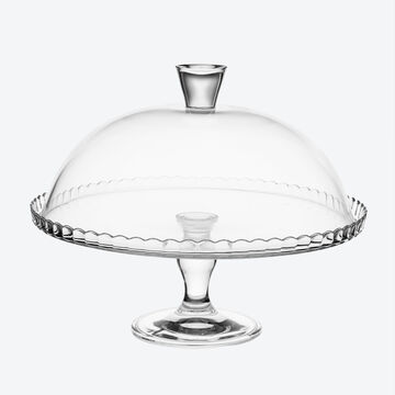 Produktbild fr 'Groe Glas-Tortenplatte mit Haube -  32 cm, 24,5 cm hoch'