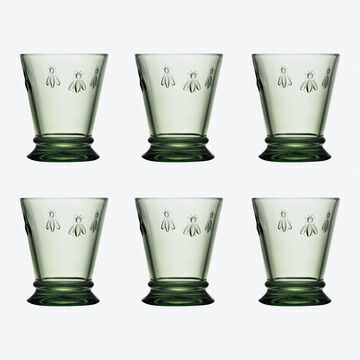 Produktbild fr 'Groes Becherglas grn: Das Wappentier der Bonapartes auf Ihrem Glas'